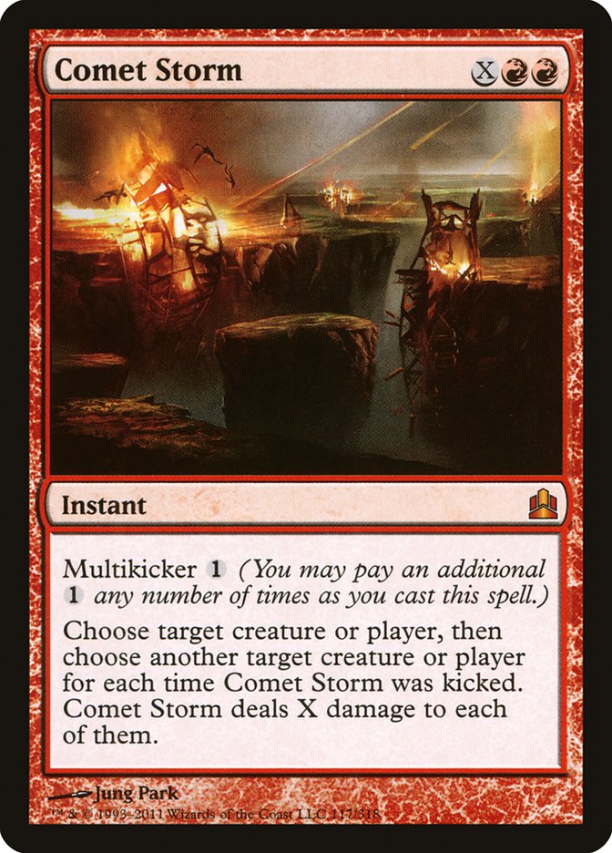 Comet Storm [Commander 2011] MTG Single Magic: The Gathering    | Red Claw Gaming