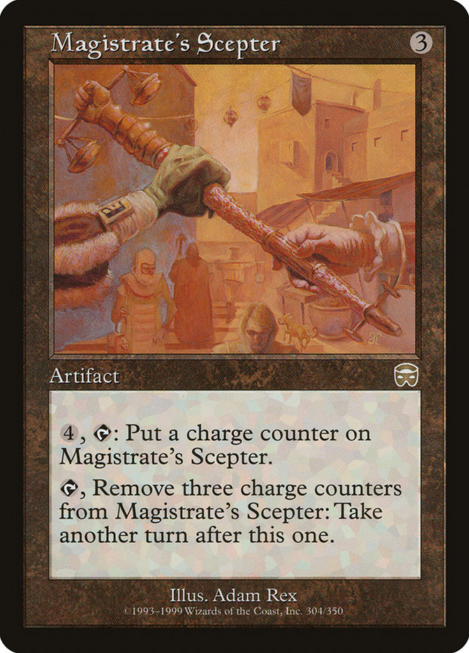 Magistrate's Scepter [Mercadian Masques] MTG Single Magic: The Gathering    | Red Claw Gaming