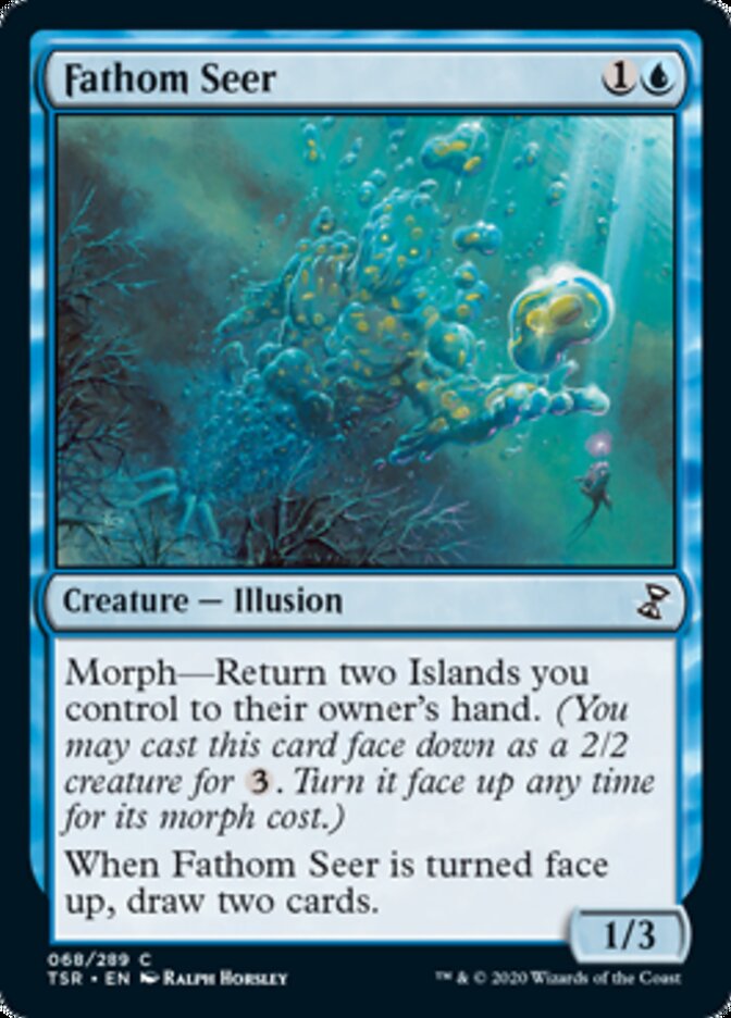 Fathom Seer [Time Spiral Remastered] MTG Single Magic: The Gathering    | Red Claw Gaming