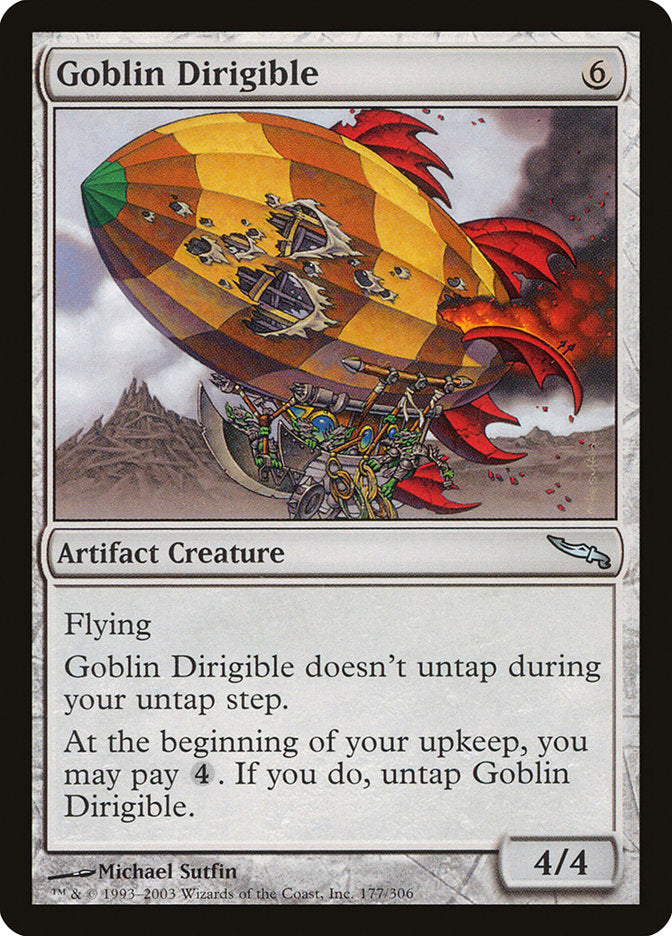 Goblin Dirigible [Mirrodin] MTG Single Magic: The Gathering    | Red Claw Gaming