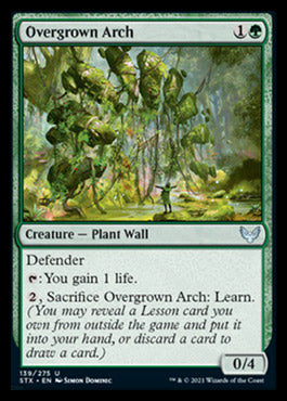 Overgrown Arch [Strixhaven: School of Mages] MTG Single Magic: The Gathering    | Red Claw Gaming