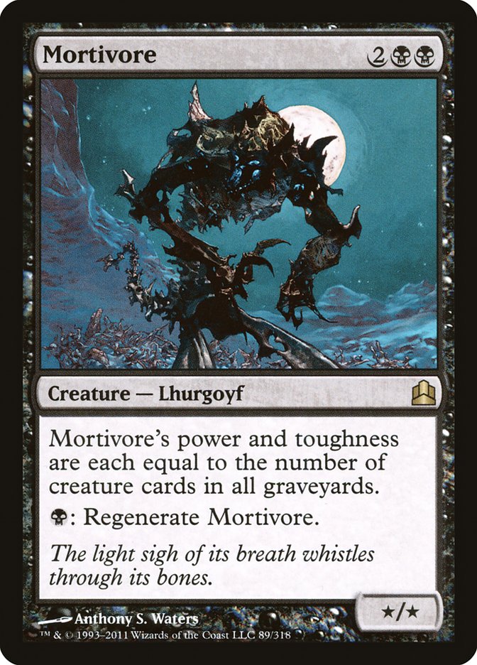 Mortivore [Commander 2011] MTG Single Magic: The Gathering    | Red Claw Gaming