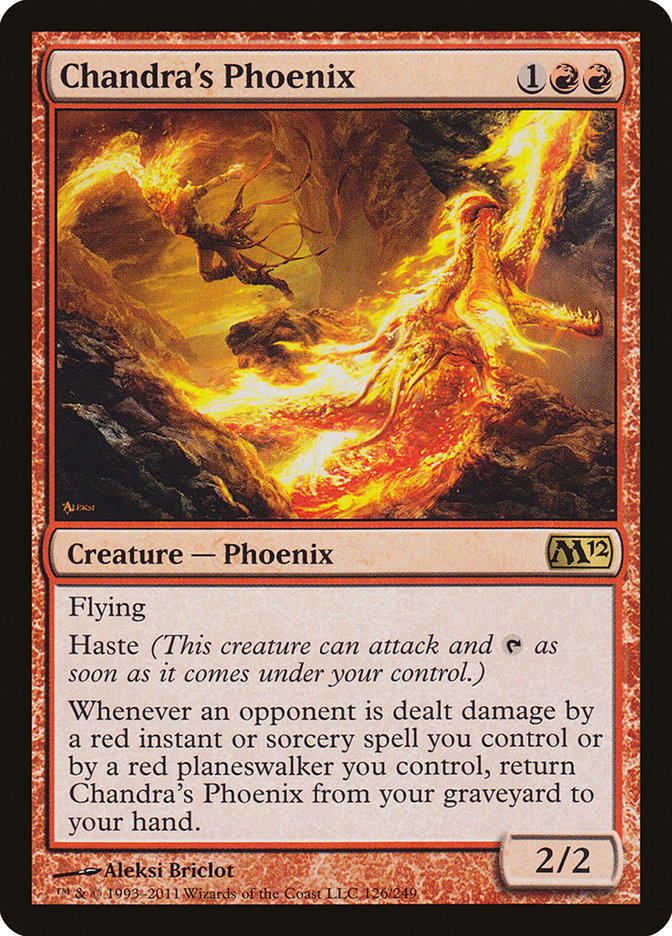 Chandra's Phoenix [Magic 2012] MTG Single Magic: The Gathering    | Red Claw Gaming
