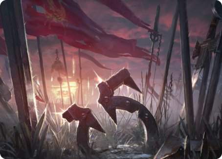 Field of Ruin Art Card [Innistrad: Midnight Hunt Art Series] MTG Single Magic: The Gathering    | Red Claw Gaming