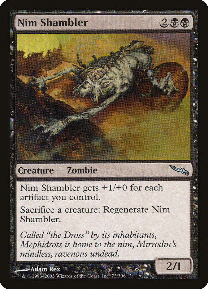 Nim Shambler [Mirrodin] MTG Single Magic: The Gathering    | Red Claw Gaming