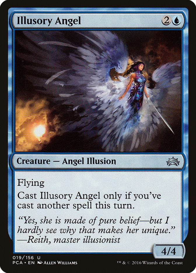 Illusory Angel [Planechase Anthology] MTG Single Magic: The Gathering    | Red Claw Gaming
