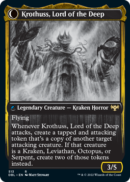 Runo Stromkirk // Krothuss, Lord of the Deep [Innistrad: Double Feature] MTG Single Magic: The Gathering    | Red Claw Gaming