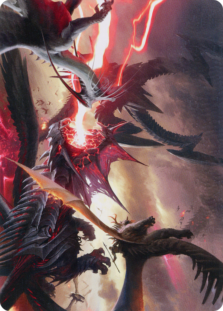 Invasion of Tarkir Art Card [March of the Machine Art Series] MTG Single Magic: The Gathering    | Red Claw Gaming