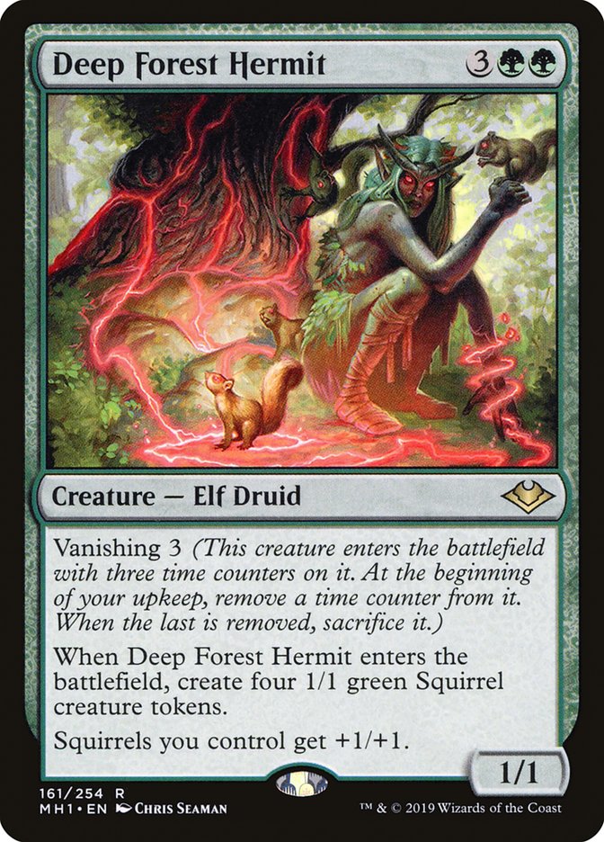 Deep Forest Hermit [Modern Horizons] MTG Single Magic: The Gathering    | Red Claw Gaming