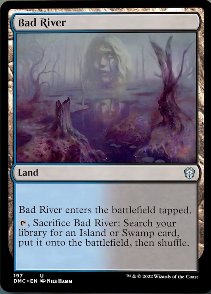 Bad River [Dominaria United Commander] MTG Single Magic: The Gathering    | Red Claw Gaming