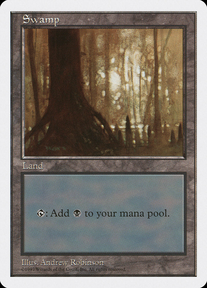 Swamp (441) [Fifth Edition] MTG Single Magic: The Gathering    | Red Claw Gaming