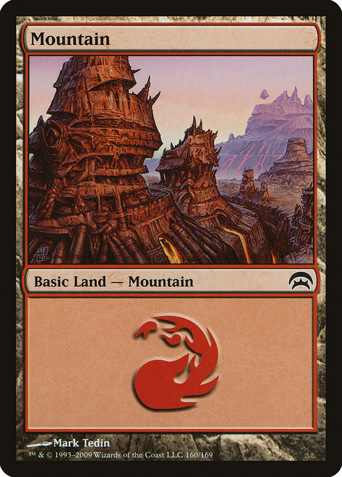 Mountain (160) [Planechase] MTG Single Magic: The Gathering    | Red Claw Gaming