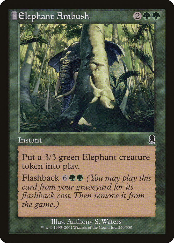 Elephant Ambush [Odyssey] MTG Single Magic: The Gathering    | Red Claw Gaming