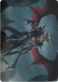 Taborax, Hope's Demise Art Card [Zendikar Rising Art Series] MTG Single Magic: The Gathering    | Red Claw Gaming