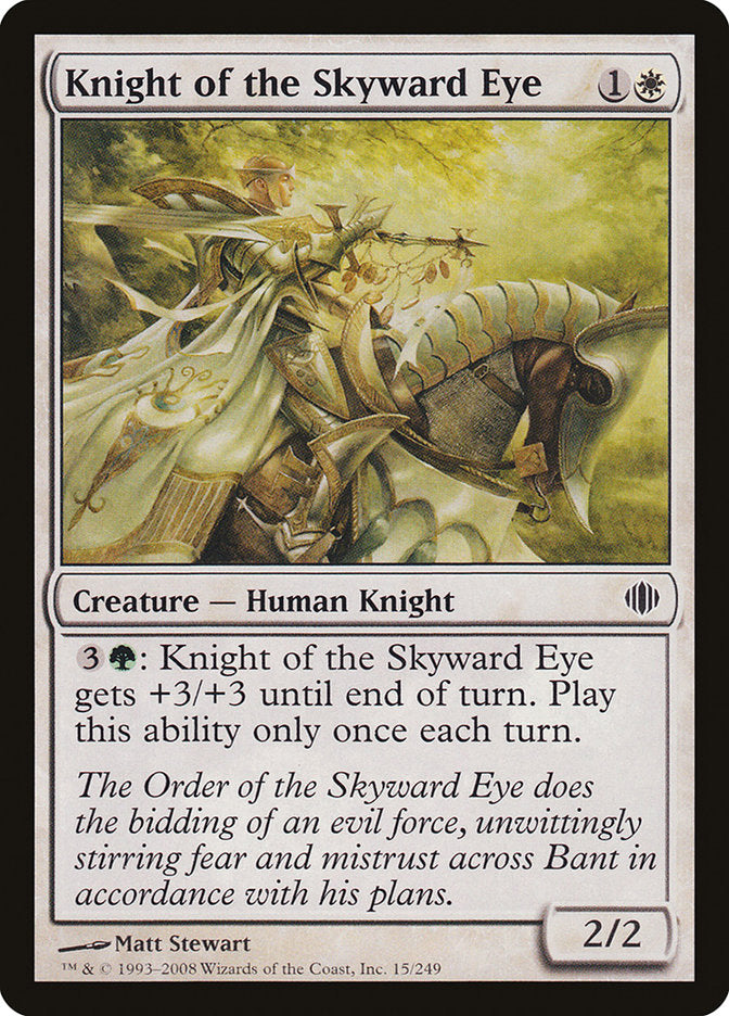 Knight of the Skyward Eye [Shards of Alara] MTG Single Magic: The Gathering    | Red Claw Gaming