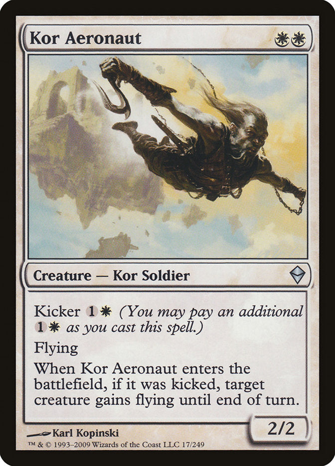 Kor Aeronaut [Zendikar] MTG Single Magic: The Gathering    | Red Claw Gaming
