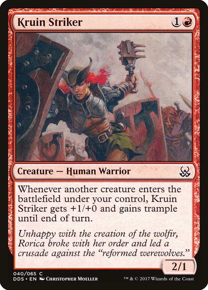 Kruin Striker [Duel Decks: Mind vs. Might] MTG Single Magic: The Gathering    | Red Claw Gaming