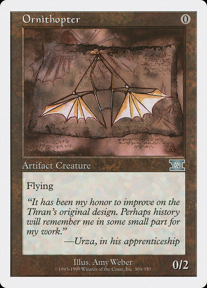 Ornithopter [Classic Sixth Edition] MTG Single Magic: The Gathering    | Red Claw Gaming