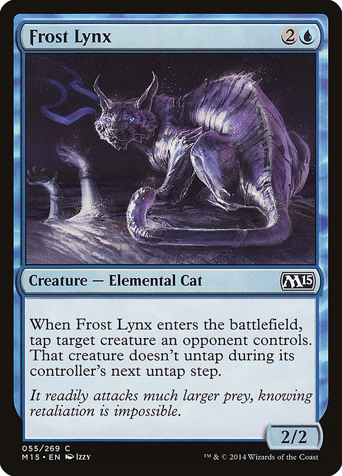 Frost Lynx [Magic 2015] MTG Single Magic: The Gathering    | Red Claw Gaming
