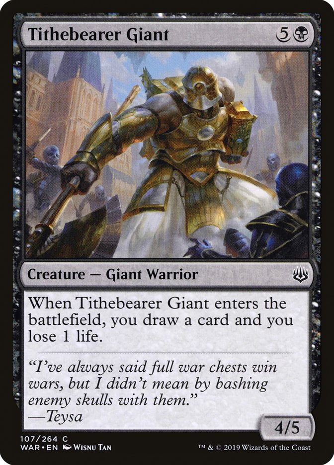 Tithebearer Giant [War of the Spark] MTG Single Magic: The Gathering    | Red Claw Gaming