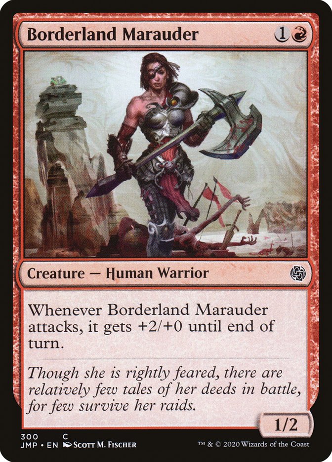Borderland Marauder [Jumpstart] MTG Single Magic: The Gathering    | Red Claw Gaming