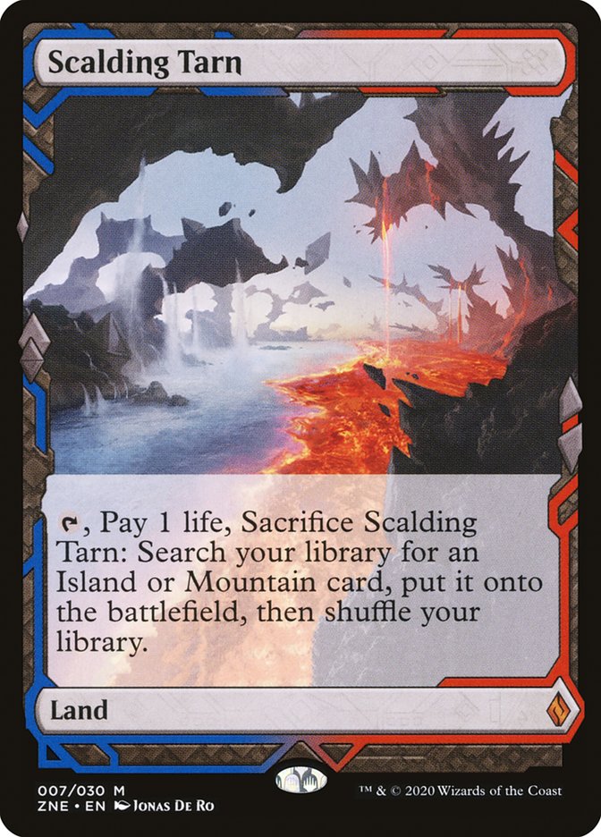 Scalding Tarn (Expeditions) [Zendikar Rising Expeditions] MTG Single Magic: The Gathering    | Red Claw Gaming