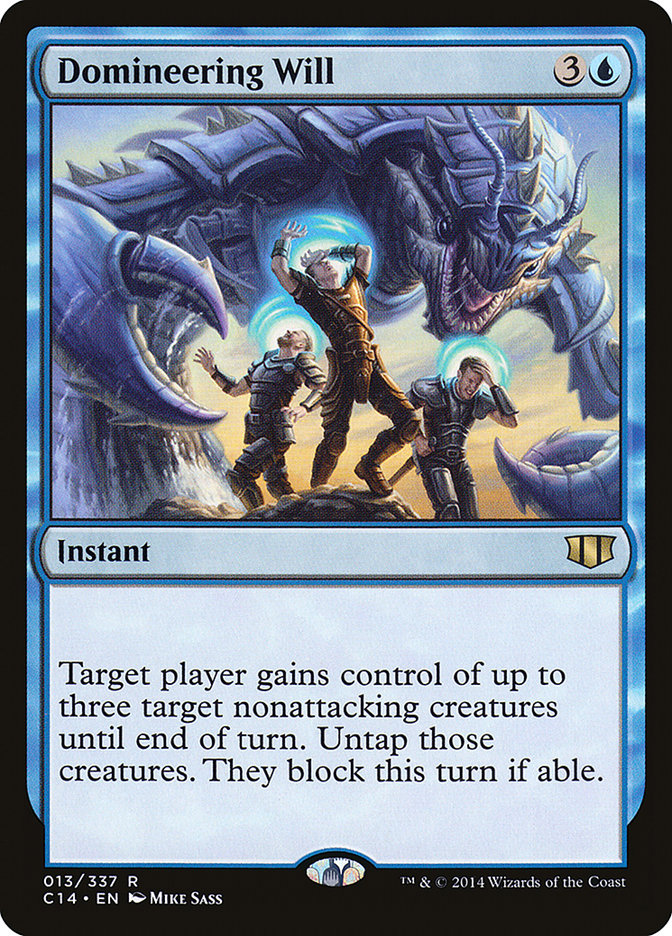 Domineering Will [Commander 2014] MTG Single Magic: The Gathering    | Red Claw Gaming