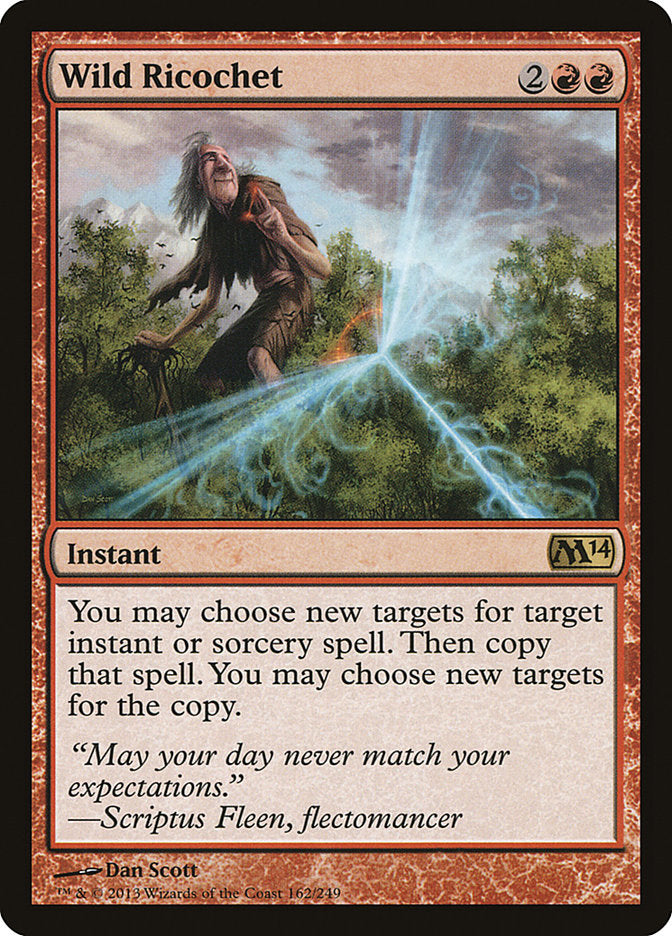 Wild Ricochet [Magic 2014] MTG Single Magic: The Gathering    | Red Claw Gaming