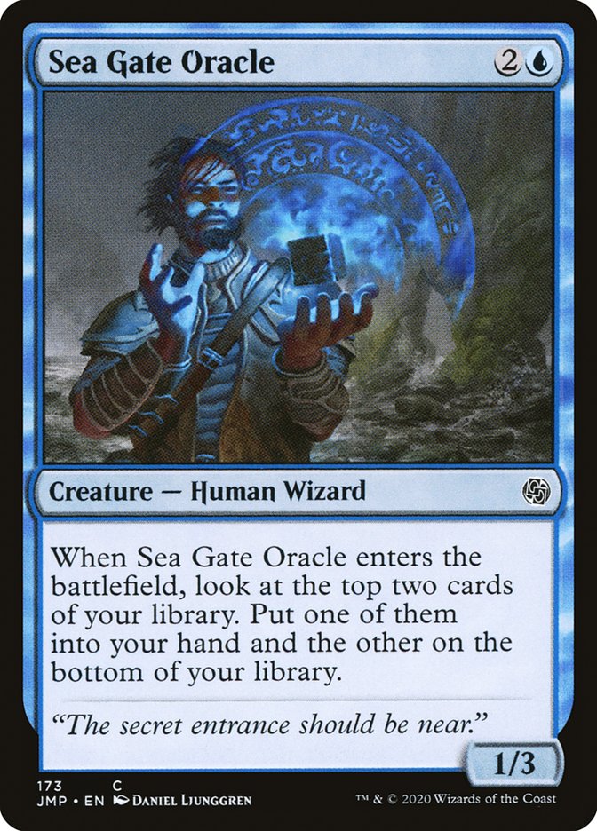 Sea Gate Oracle [Jumpstart] MTG Single Magic: The Gathering    | Red Claw Gaming