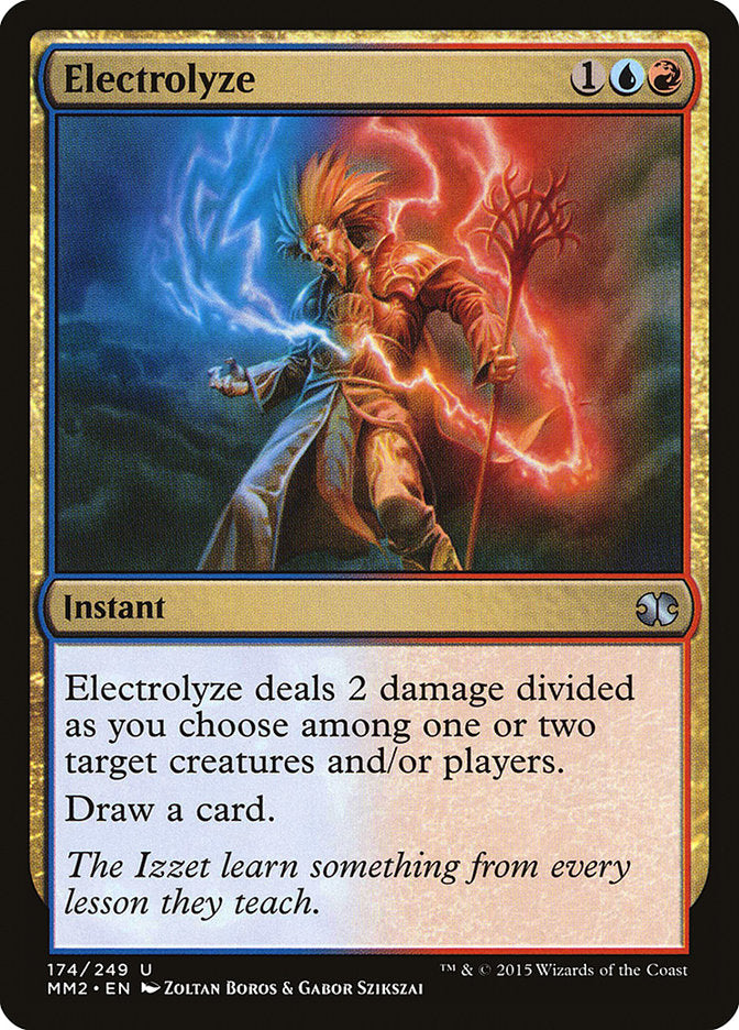 Electrolyze [Modern Masters 2015] MTG Single Magic: The Gathering    | Red Claw Gaming