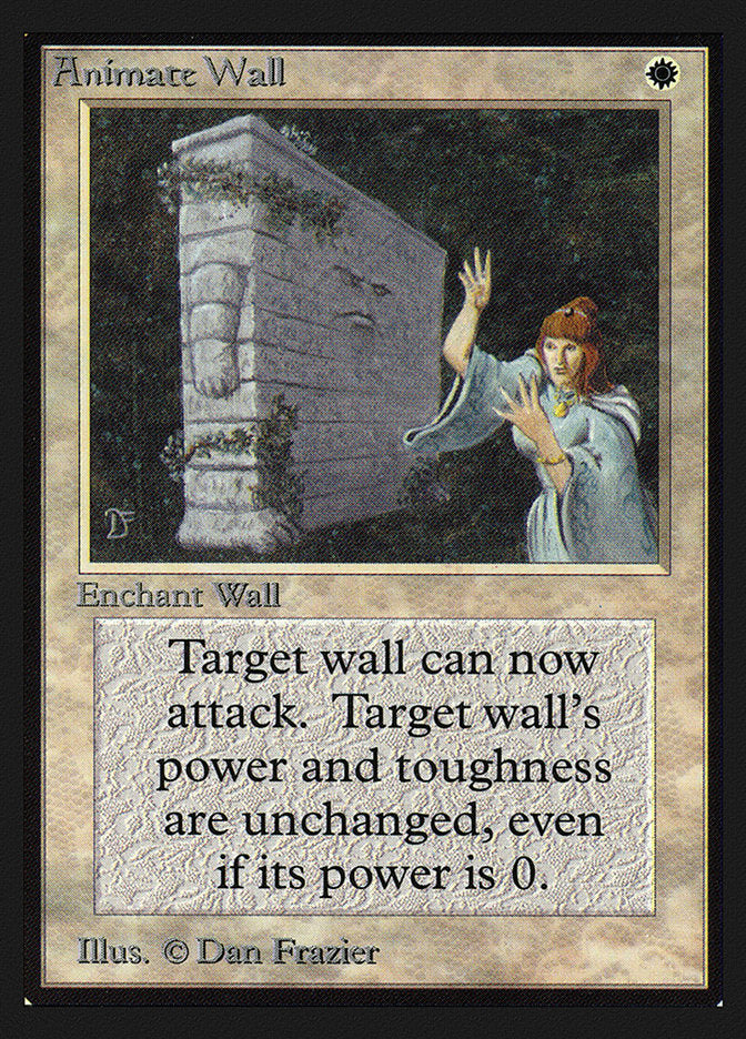 Animate Wall [Collectors' Edition] MTG Single Magic: The Gathering    | Red Claw Gaming