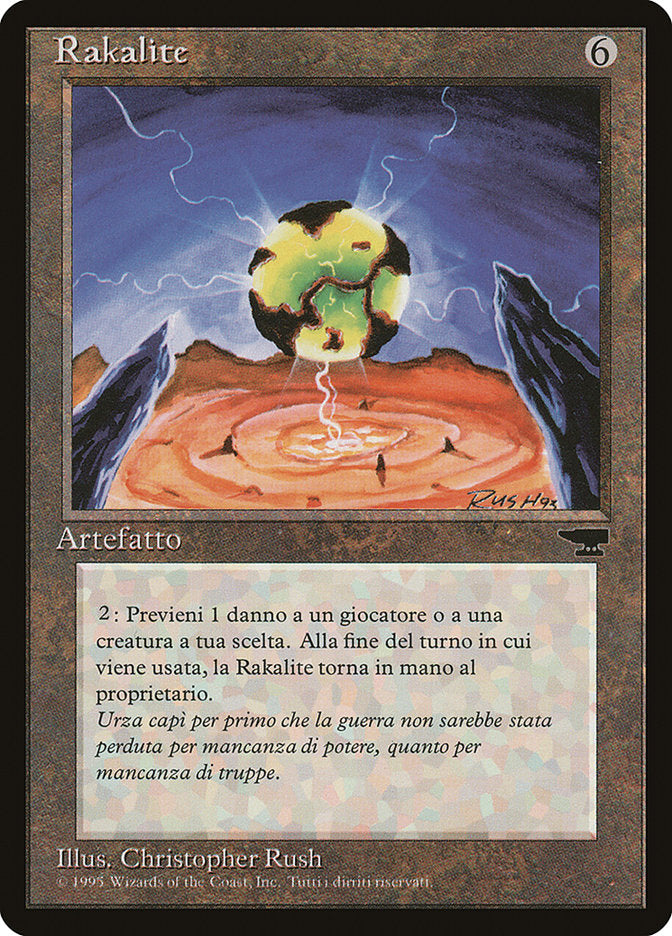 Rakalite (Italian) [Rinascimento] MTG Single Magic: The Gathering    | Red Claw Gaming