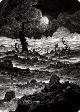 Plains 1 Art Card [Innistrad: Crimson Vow Art Series] MTG Single Magic: The Gathering    | Red Claw Gaming