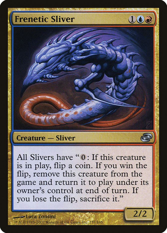 Frenetic Sliver [Planar Chaos] MTG Single Magic: The Gathering    | Red Claw Gaming