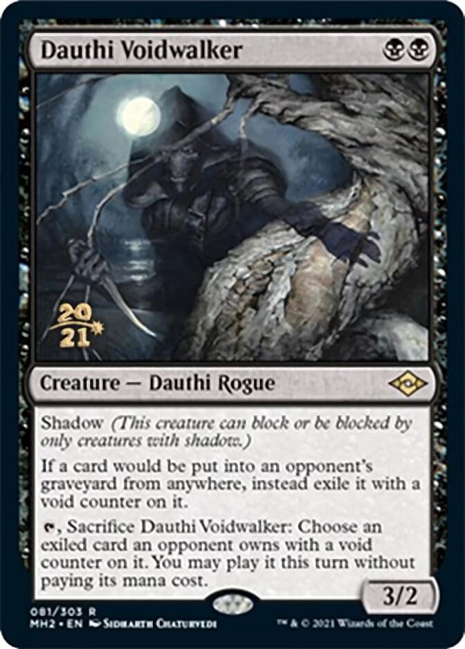 Dauthi Voidwalker [Modern Horizons 2 Prerelease Promos] MTG Single Magic: The Gathering    | Red Claw Gaming