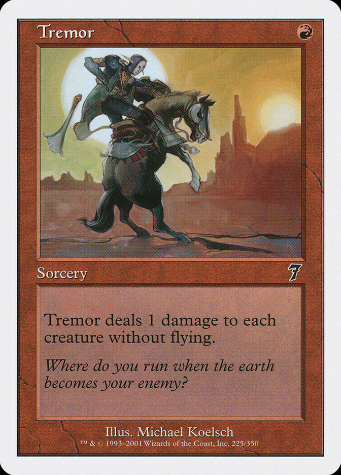 Tremor [Seventh Edition] MTG Single Magic: The Gathering    | Red Claw Gaming