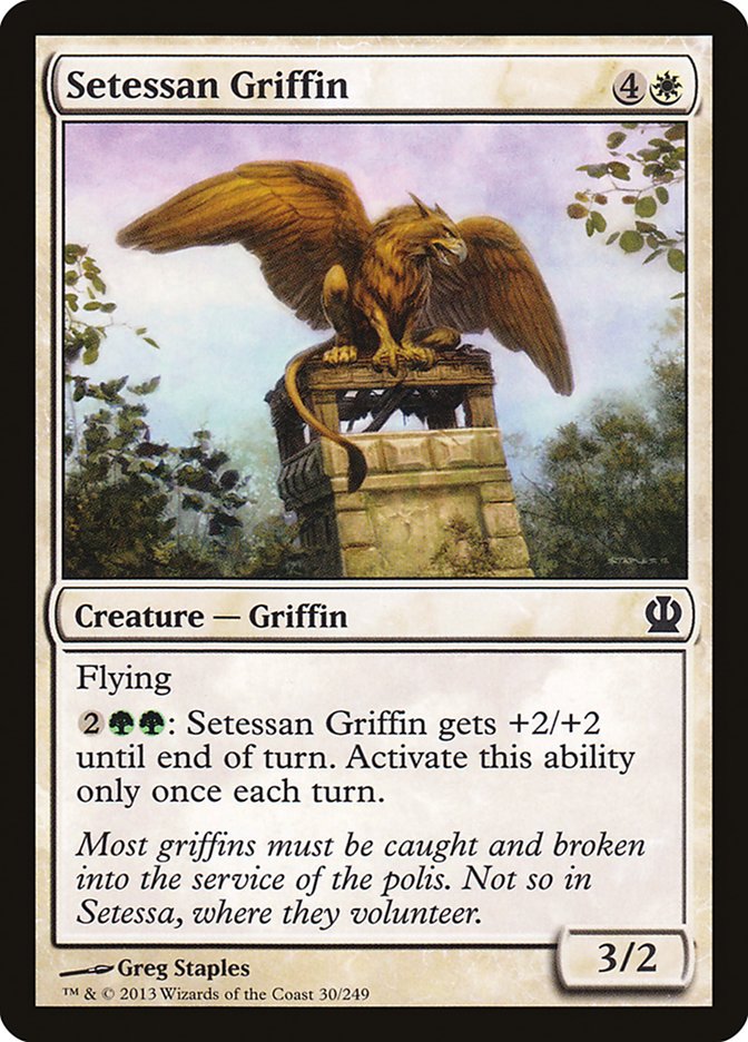 Setessan Griffin [Theros] MTG Single Magic: The Gathering    | Red Claw Gaming