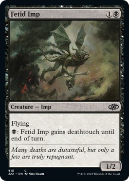Fetid Imp [Jumpstart 2022] MTG Single Magic: The Gathering    | Red Claw Gaming