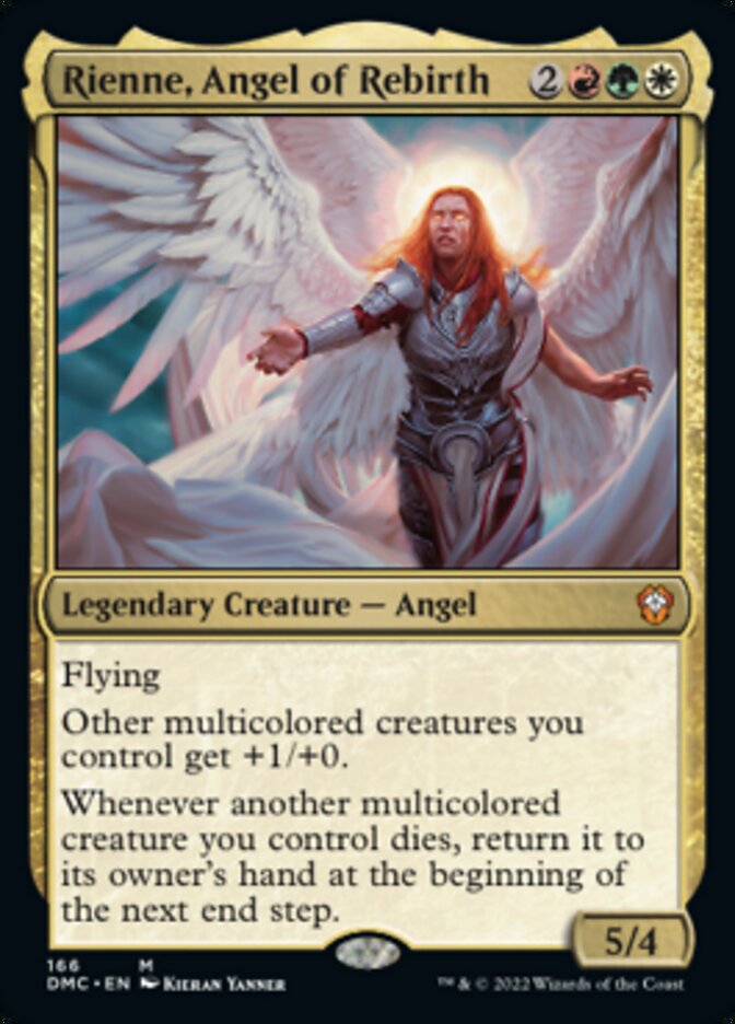 Rienne, Angel of Rebirth [Dominaria United Commander] MTG Single Magic: The Gathering    | Red Claw Gaming
