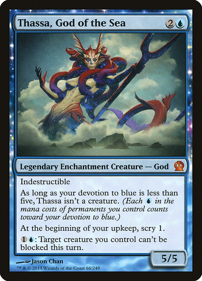 Thassa, God of the Sea [Theros] MTG Single Magic: The Gathering    | Red Claw Gaming