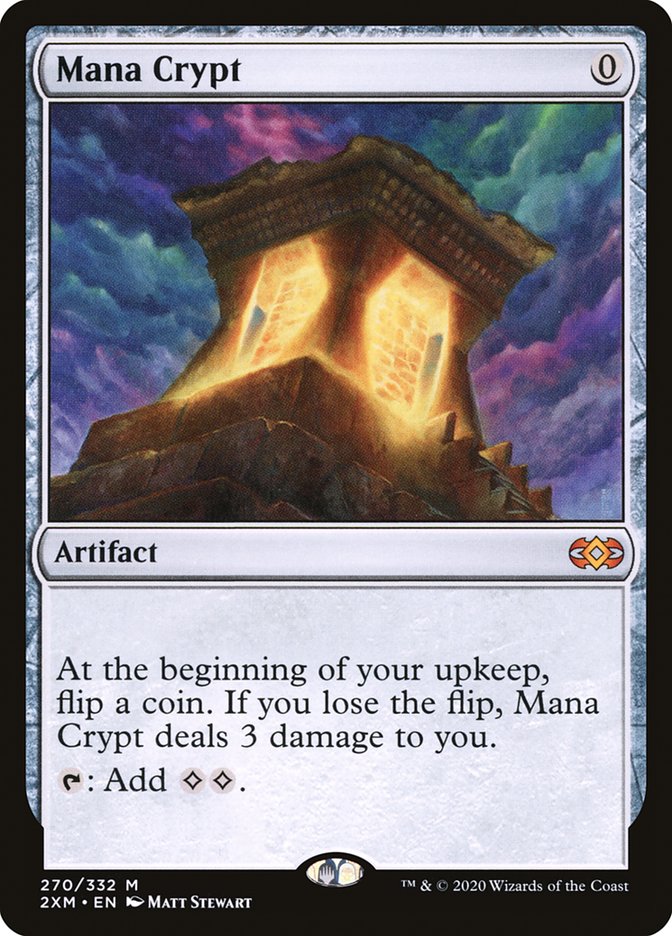 Mana Crypt [Double Masters] MTG Single Magic: The Gathering    | Red Claw Gaming