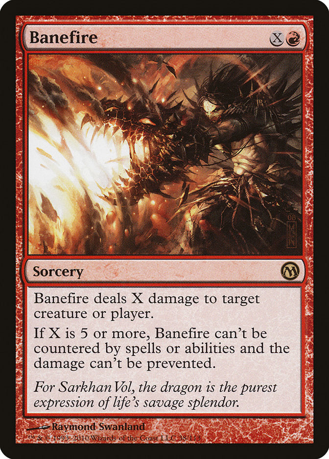Banefire [Duels of the Planeswalkers] MTG Single Magic: The Gathering    | Red Claw Gaming