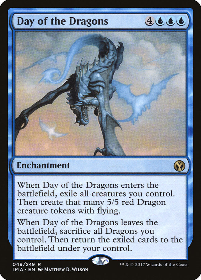 Day of the Dragons [Iconic Masters] MTG Single Magic: The Gathering    | Red Claw Gaming