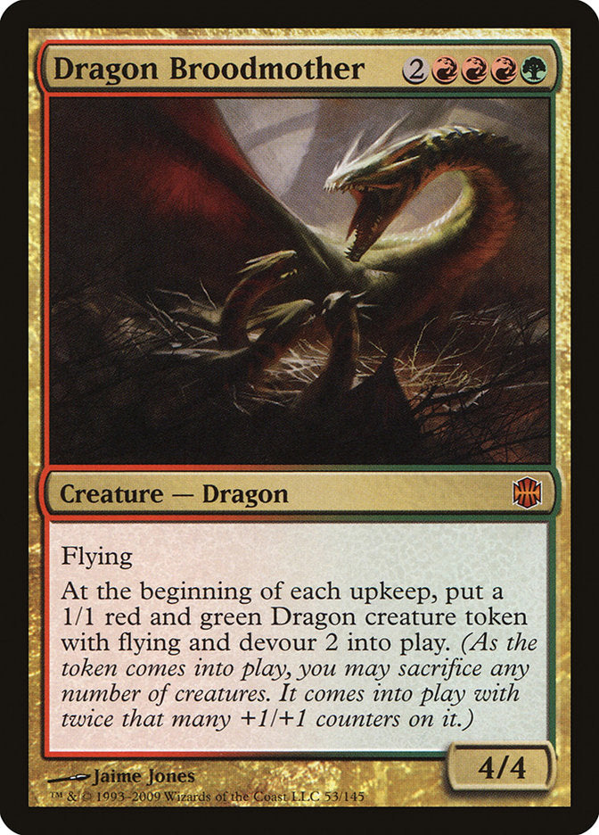 Dragon Broodmother [Alara Reborn] MTG Single Magic: The Gathering    | Red Claw Gaming