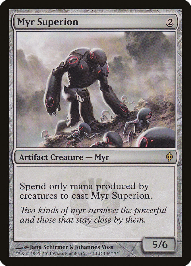 Myr Superion [New Phyrexia] MTG Single Magic: The Gathering    | Red Claw Gaming