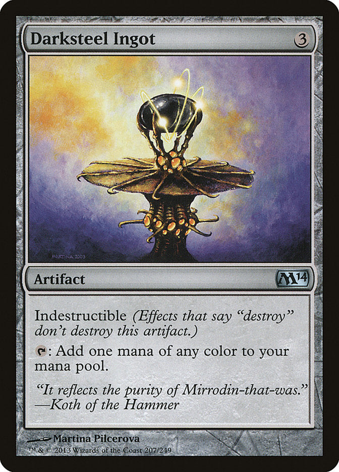 Darksteel Ingot [Magic 2014] MTG Single Magic: The Gathering    | Red Claw Gaming