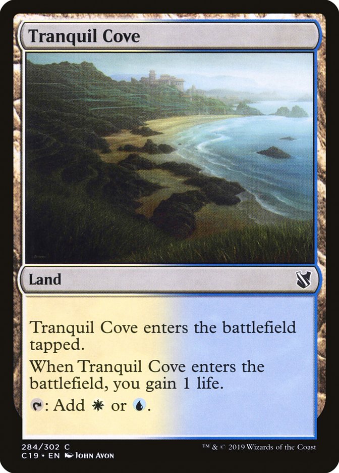 Tranquil Cove [Commander 2019] MTG Single Magic: The Gathering    | Red Claw Gaming