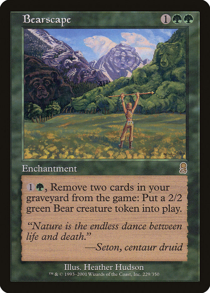 Bearscape [Odyssey] MTG Single Magic: The Gathering    | Red Claw Gaming