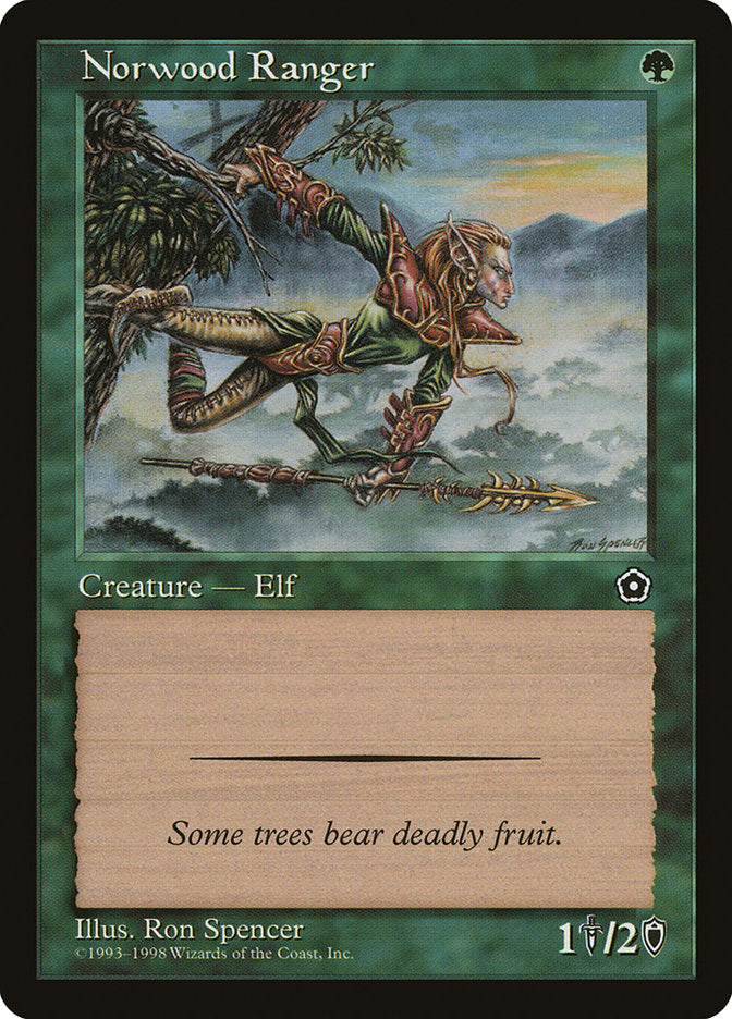 Norwood Ranger [Portal Second Age] MTG Single Magic: The Gathering    | Red Claw Gaming