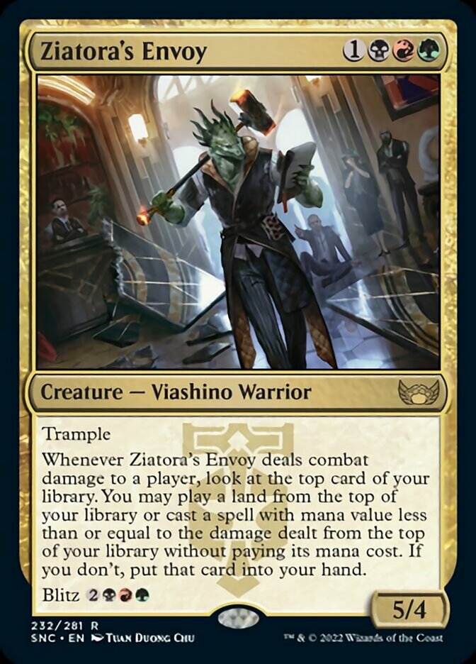 Ziatora's Envoy [Streets of New Capenna] MTG Single Magic: The Gathering    | Red Claw Gaming
